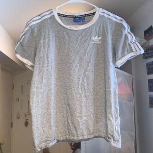Grey Adidas Tee Shirt